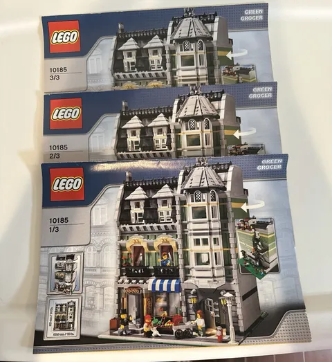 LEGO Creator Expert: Green Grocer (10185). No Box. Adult Owned.