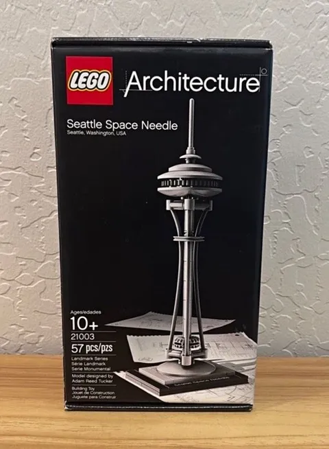 LEGO Architecture Seattle Space Needle 21003 Landmark Series 57 pcs Age 10+