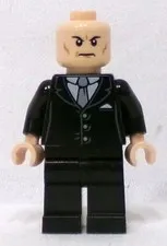 LEGO DC Super Heroes 6862 Lex Luthor Black Suit Minifigure