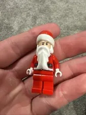 LEGO Minifigures Santa Claus Red Suit White Beard Christmas Seasonal