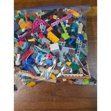 Lego Bulk Lot 2.5lb Mixed Bricks Plates Technic Parts 1 Gallon Bag Multi-Color