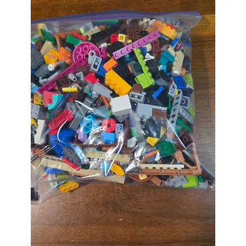 Lego Bulk Lot 2.5lb Mixed Bricks Plates Technic Parts 1 Gallon Bag Multi-Color