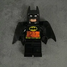LEGO Batman Movie Alarm Clock DC Super Heroes Mini Figure Digital Toy - Tested
