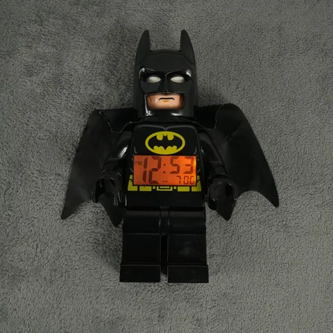 LEGO Batman Movie Alarm Clock DC Super Heroes Mini Figure Digital Toy - Tested