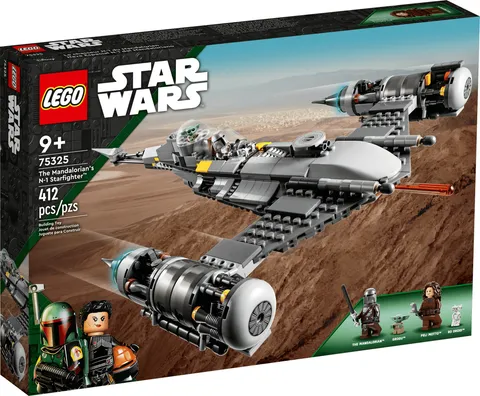 LEGO Star Wars 75325 The Mandalorian's N-1 Starfighter Mando Grogu Set New