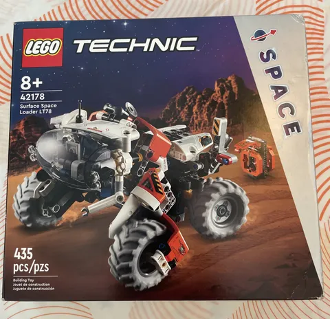 LEGO Technic Space Loader LT78 42178 Retired Partially Assembled 4 Sealed Bags