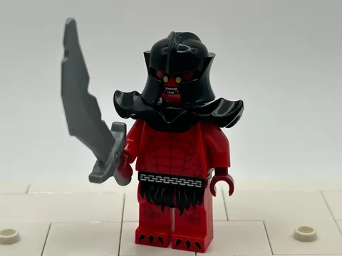 LEGO Crust Smasher with Armor minifigure Nexo Knights 70324 70319 nex012 NEW