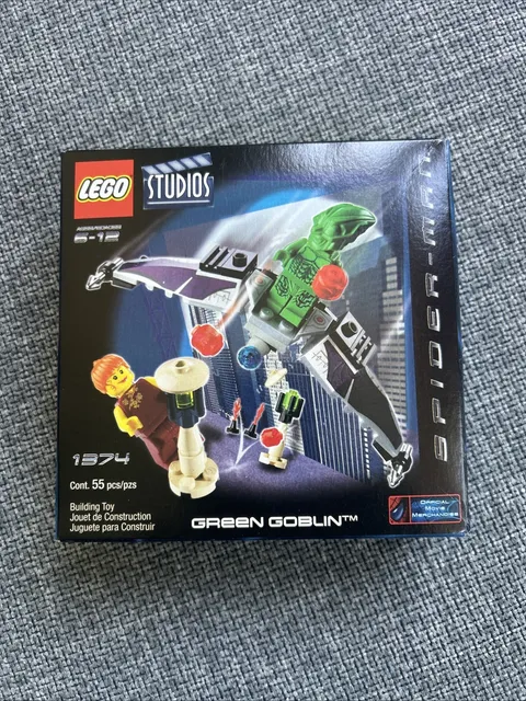 LEGO Studios 1374 Spider-Man Green Goblin [BNIB]