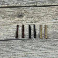 LEGO Harry Potter Wand Lot of 6 for Minifigures - Brown, Tan, & Black