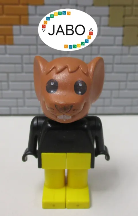 (E5/34) Lego Fabuland figure fab9d Michael Mouse 121 328