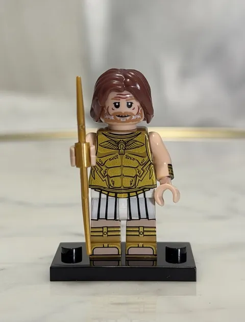 Lego Zeus Custom Printed Minifigure Thor Love And Thunder Marvel Avengers