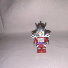 LEGO Teenage Mutant Ninja Turtles Shredder Minifigure Red Armor Plastic Age 5+