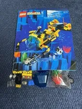 LEGO Aquazone 6175 Crystal Explorer Sub 100% Complete W/Instructions