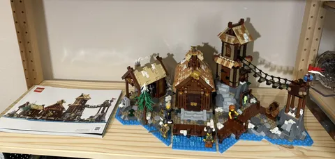 LEGO 21343 Viking Village Complete Set w/Instructions and Minifigs NO BOX