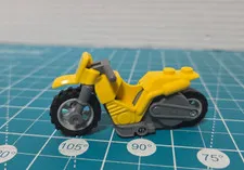 LEGO City Stuntz Demolition Dirt Bike Yellow For Minifigure Works