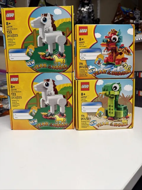 Lego GWP 40779 40611 40707 Chinese New Year Collection Sealed