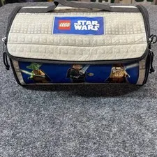 LEGO Star Wars Soft Storage Carry Case Bin Yoda Grievous Clone Troopers Vintage