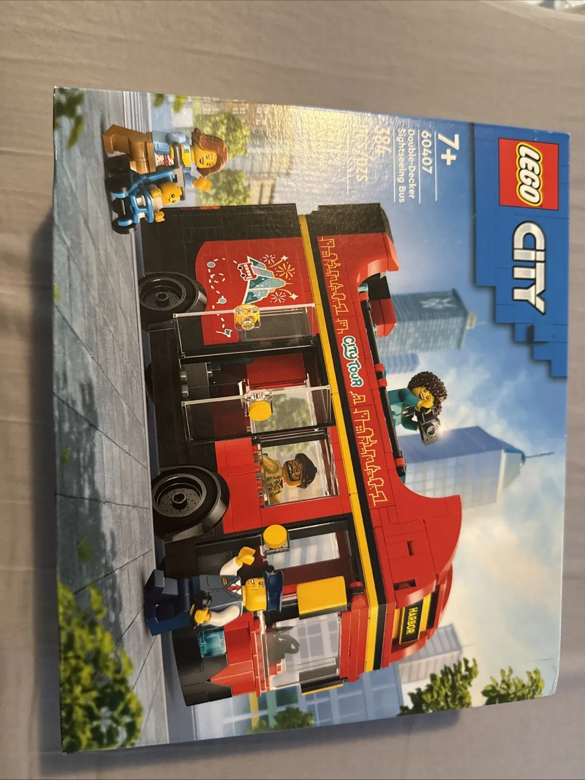 LEGO CITY: Red Double-Decker Sightseeing Bus (60407)