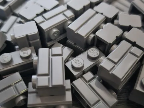LEGO 💥NEW💥 20 Count Dark Gray 1x2 Masonry