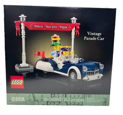 LEGO 40913 Icons Vintage Parade Car 243pcs New Shipped with Care