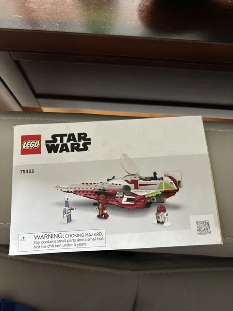 LEGO Star Wars Obi-Wan Kenobi’s Jedi Starfighter Set #75333 Instruction Manual