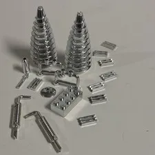Extremely Rare Lego Chrome Lot With A 4x2