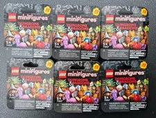 Lot Of 6 Lego Dungeons & Dragons Minifigure Mystery Box (71047) - SEALED