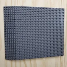 Lot Of 7 Lego Gray Baseplate 32 x 32 Stud 10" x 10" Plate