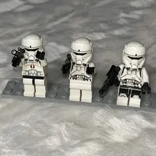 Lot Of 3 Lego Star Wars Minifigure Troopers Sw0130 Sw0795