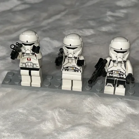 Lot Of 3 Lego Star Wars Minifigure Troopers Sw0130 Sw0795