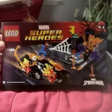 Lego Instructional Manual Only Super Heroes 76058