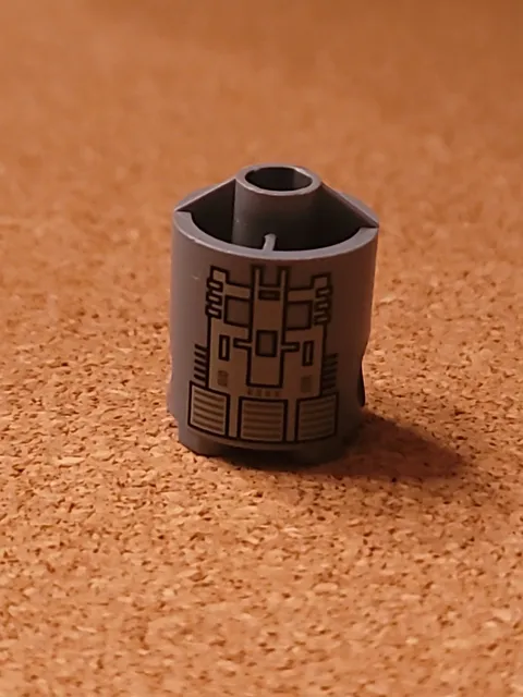LEGO 2003 Star Wars Sand Blue Brick Round 2 x 2 x 2 Robot Droid Body 30361px4