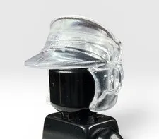 Official Lego Star Wars Unreleased Monochrome Prototype Trans Clear Hoth Helmet