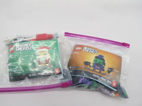 Lego Seasonal Holiday 40274 Mr. Claus BrickHeadz Christmas Santa/40272/Complete