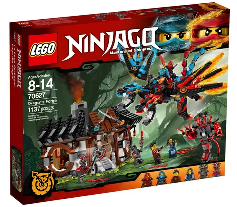 LEGO NINJAGO: Dragon's Forge (70627) Read Description