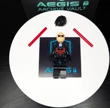 LEGO Nightwing Red-eye Minifigure sh0085 Pristine Brand New Never Assembled