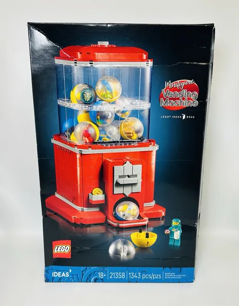 LEGO Ideas Minifigure Vending Machine Building Set Ages 18+ - 21358 *NEW IN BOX*
