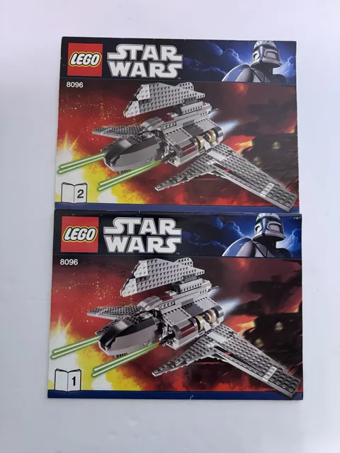 Lego Star Wars: Emporer Papatines Shuttle 8096 Instruction Manual