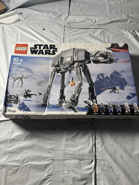 LEGO Star Wars: AT-AT (75288) Brand New Sealed, Smashed Box