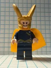 LOKI LEGO MINIFIG 👀 Marvel Super Heroes Loki Dark Blue SH0411 Set 76088