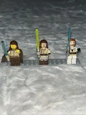 Lot Of 3 LEGO Star Wars Minifigures Sw0197 sw0027 Yellow Head