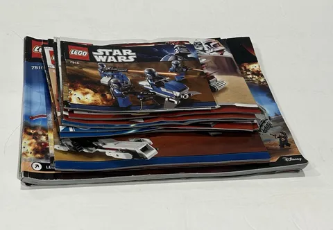 LEGO Star Wars Lot of 18 Manuals Instructions Booklets Only See Description List