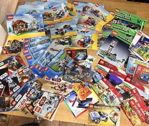 LEGO Instructions Booklets Only 66 Star Wars Creator Minecraft Harry Potter City