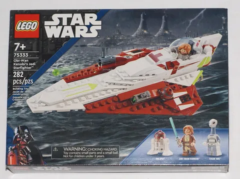 Lego 75333 Star Wars Obi-Wan Kenobi's Jedi Starfighter New in Unopened Box