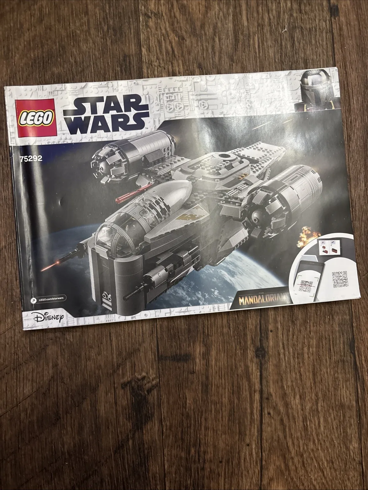 LEGO Star Wars 75292 the Razor Crest From Mandalorian Instruction Manual