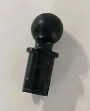 LEGO Parts - Black Technic, Pin with Tow Ball - No 6628a