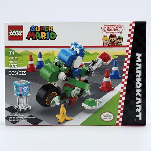 LEGO Super Mario: Mario Kart Yoshi Bike - Building Toy Set for Kids BRAND NEW 