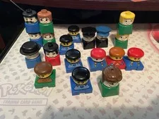 Lot of 20 Lego DUPLO Square Body Base People Figures