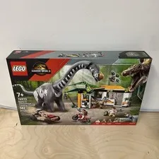 LEGO Jurassic World Raptor & Titanosaurus Tracking Mission 582 Pieces 76973 NEW