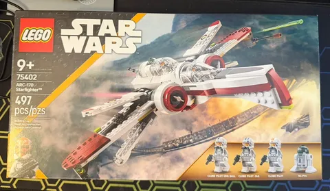 LEGO Star Wars ARC-170 Starfighter 75402 Complete Set 497pcs Minifigures